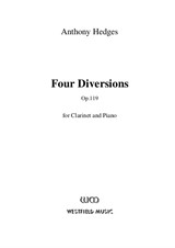 Four Diversions for Clarinet and Piano