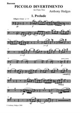 Piccolo Divertimento – Bassoon Part